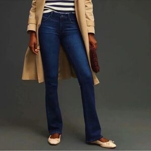 Paige Manhattan Dark Wash Boot Cut Jeans